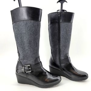 TAXI WEDGE BOOTS